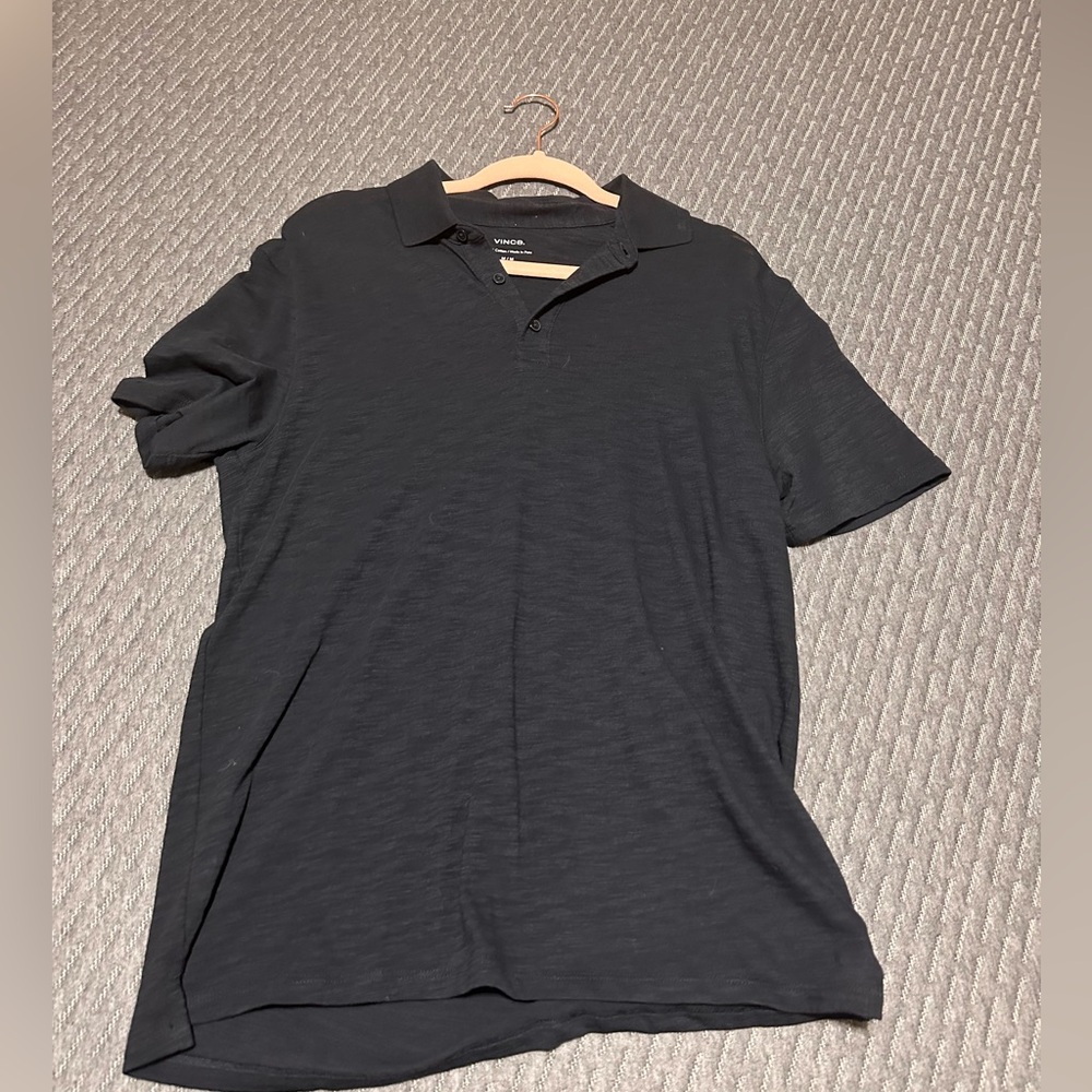 Vince. Navy men’s polo NWT